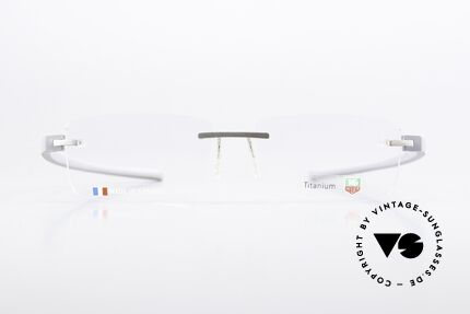 Tag Heuer 3941 Reflex Sportliche Brille Randlos, eine extrem sportliche Randlosbrille für Herren, Passend für Herren