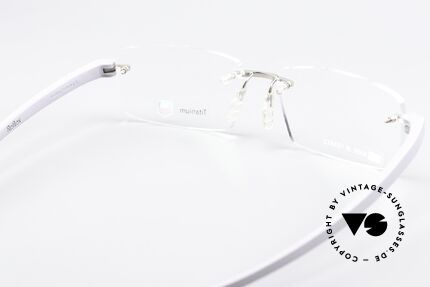 Tag Heuer 3941 Reflex Sportliche Brille Randlos, Größe: large, Passend für Herren