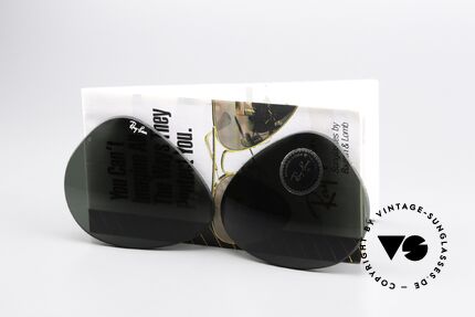 Ray Ban Aviator 62mm Lenses B&L USA Sonnengläser G15 Details