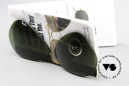 Ray Ban Aviator 58mm Lenses RB3 B&L USA Sonnengläser Details