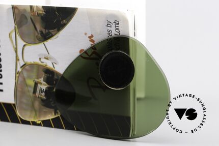 Ray Ban Aviator 58mm Lenses RB3 B&L USA Sonnengläser, Mineralgläser mit der legendären "B&L"-Gravur, Passend für Herren und Damen