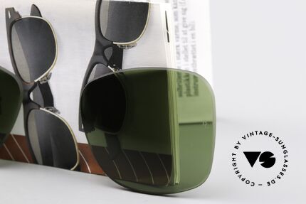 Ray Ban Wayfarer I Lenses B&L USA Sonnengläser RB3, RB3 Farbton (grasgrün) von Bausch&Lomb, USA, Passend für Herren und Damen