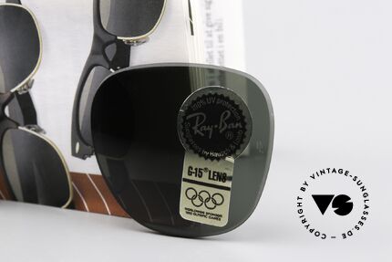 Ray Ban Clubmaster Lenses B&L USA Sonnengläser G15, G15 Farbton (grau/grün) von Bausch&Lomb, USA, Passend für Herren und Damen