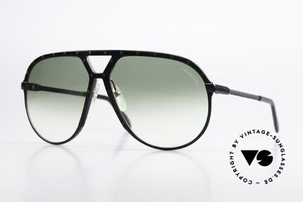 Alpina M1 All Black Variante Von 1986, ALPINA M1 West Germany Sonnenbrille von 1986, Passend für Herren