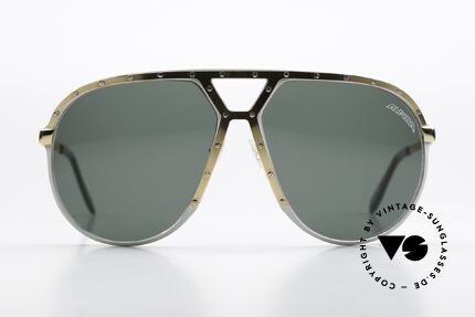 Alpina M1 Gold Silber Gold Variante, Rahmen silber, Blende gold und Schrauben silber, Passend für Herren