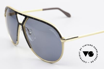 Alpina M1 Schwarz Gold Schwarz Version, getragen von Stevie Wonder und unzähligen Promis, Passend für Herren