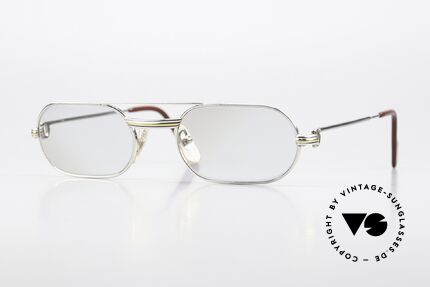 Cartier MUST LC - S Luxus Platin Brillenfassung Details