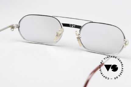 Cartier MUST LC - S Luxus Platin Brillenfassung, KEIN RETRO; ein 40 Jahre altes vintage ORIGINAL!, Passend für Herren