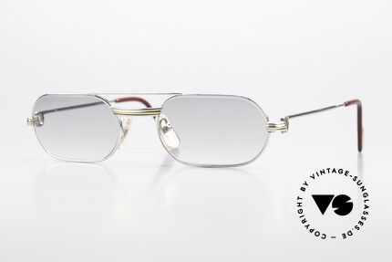 Cartier MUST LC - S Luxus Platin Brillenfassung Details