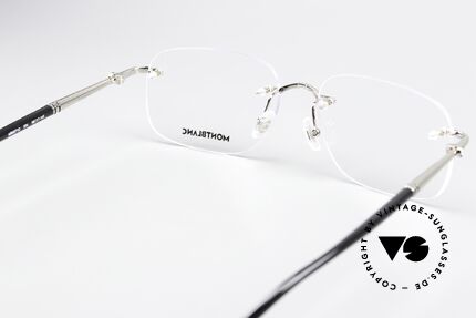 Montblanc MB0071O Randlosbrille Made In Japan, ungetragenes Exemplar mit original Montblanc Etui, Passend für Herren