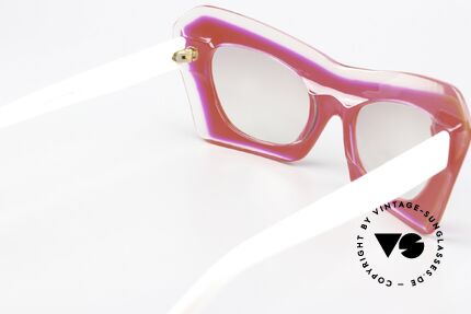 Christian Roth 13120 Popkultur Brille Von 1985, ungetragenes Modell (ein echtes Sammlerstück), Passend für Damen