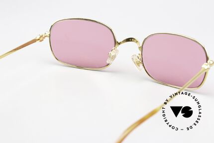 Cartier Deimios - M Pinke Sonnenbrille Vergoldet, KEINE RETRO Cartier Brille; ein Original von 1999!, Passend für Herren und Damen