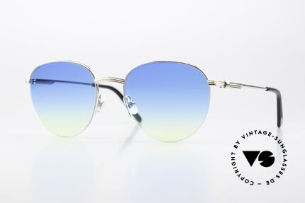Cartier Colisee - S Runde Luxus Platin Brille Details
