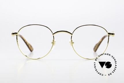 Gucci GG1222O Pantobrille Vergoldet 48mm, stilvolle Damenbrille und Herrenbrille zugleich, Passend für Herren und Damen
