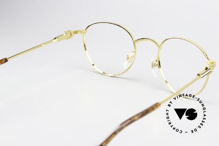 Gucci GG1222O Pantobrille Vergoldet 48mm, die Fassung ist beliebig verglasbar; gleitsichtfähig, Passend für Herren und Damen
