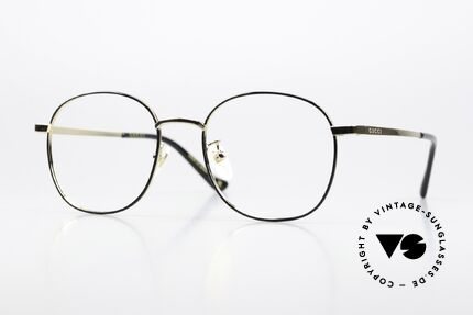 Gucci GG1469OA Panto Eckig Gold Schwarz 51 Details
