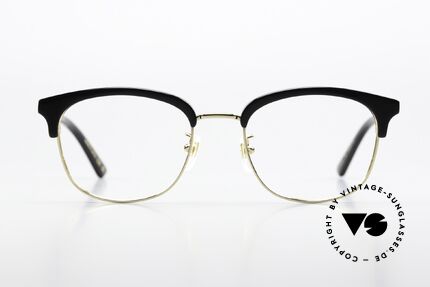 Gucci GG0590OK Kombibrille Gold Schwarz, Kombibrille: Metallfassung mit Azetat-Oberrand, Passend für Herren und Damen