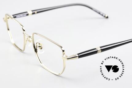 Montblanc MB0347O Edle Herrenbrille Klassisch, fühlbare Premium-Qualität, Rahmen MADE IN JAPAN, Passend für Herren