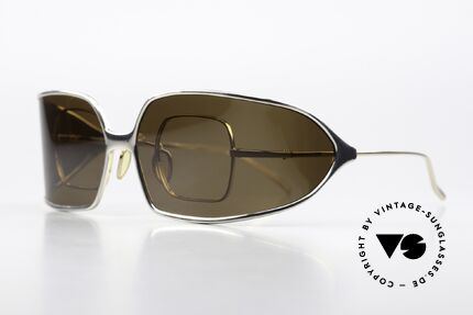 Christian Roth 14004 Zwei Brillen In Einem Modell, kleine Titanium-Fassung, Gr. 38/26, made in Japan, Passend für Herren und Damen