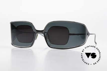 Christian Roth 14004 Polarized Wrap Around Clip, genial umgesetztes Clip-On Konzept; siehe Fotos!, Passend für Herren und Damen