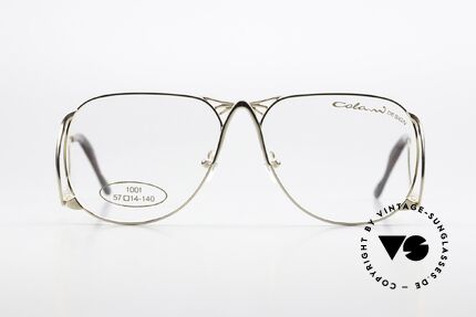Colani 1001 Außergewöhnliche Damenbrille, sehr auffällige Luigi COLANI Brille der 80er Jahre, Passend für Damen