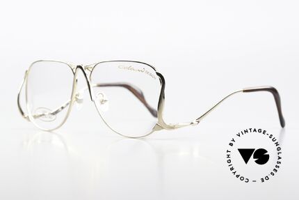 Colani 1001 Außergewöhnliche Damenbrille, spektakuläre Form & Bügel: unverwechselbar Colani, Passend für Damen