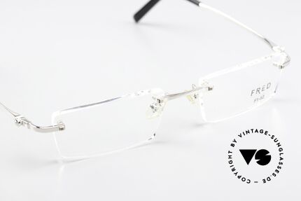 Fred Sainte-Lucie Echte Perle Als Bügeldekor, Glasform,- Größe können vom Optiker geändert werden, Passend für Herren und Damen