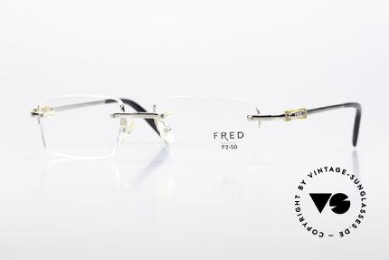 Fred Aberdeen Markante Eckige Glasform Details