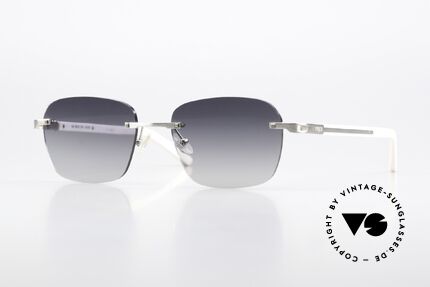 Fred Move F1 Randlose Sonnenbrille Luxus Details