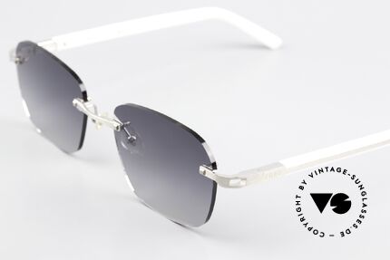 Fred Move F1 Randlose Sonnenbrille Luxus, einmalige Luxusbrille mit flexiblen Federscharnieren, Passend für Herren und Damen