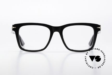 Montblanc MB0266O Vollrandbrille Eckig Schwarz, zeitlose Rahmenfarbe in schwarz/gold (geht immer), Passend für Herren