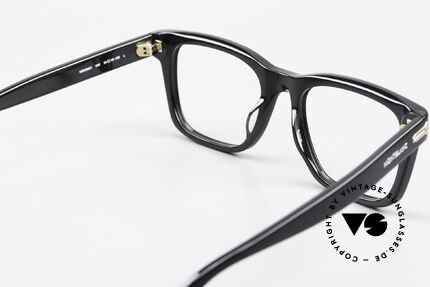 Montblanc MB0266O Vollrandbrille Eckig Schwarz, ungetragenes Exemplar mit original Montblanc Etui, Passend für Herren