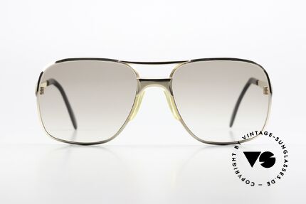 Metzler 7710 Helmut Kohl Vintage Brille, extrem robuster Rahmen (wie aus einem Guss), Passend für Herren