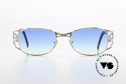 Jean Paul Gaultier 58-5101 Designer Sonnenbrille 1995, hochwertiges Gestell mit vielen Details; typisch JPG, Passend für Herren und Damen