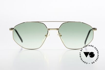Roman Rothschild R1037 Vergoldete Sonnenbrille 80er, Roman Rothschild of Switzerland Luxus-Sonnenbrille, Passend für Herren und Damen
