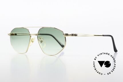 Roman Rothschild R1037 Vergoldete Sonnenbrille 80er, entsprechend hohe Qualität dieses 80er Jahre Modells, Passend für Herren und Damen