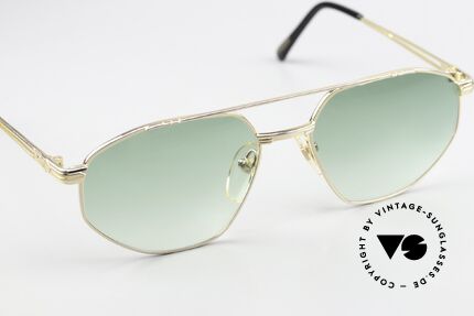 Roman Rothschild R1037 Vergoldete Sonnenbrille 80er, KEINE Retrobrille, sondern ein kostbares altes Original, Passend für Herren und Damen