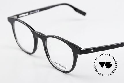 Montblanc MB0153O Klassische Brille Für Herren, sehr elegante Herrenbrille, zeitlose Azetat-Fassung, Passend für Herren