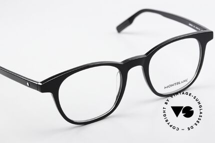 Montblanc MB0153O Klassische Brille Für Herren, die LARGE Fassung kann beliebig verglast werden, Passend für Herren