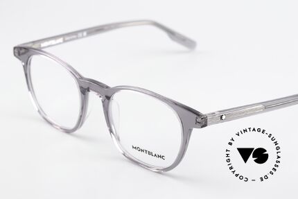 Montblanc MB0153O Azetat Vollrandbrille Herren, sehr elegante Herrenbrille, zeitlose Azetat-Fassung, Passend für Herren