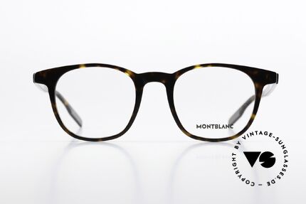 Montblanc MB0153O Klassische Brille Für Männer, Modell MB0153O; Größe 48/20 (in LARGE Passform), Passend für Herren