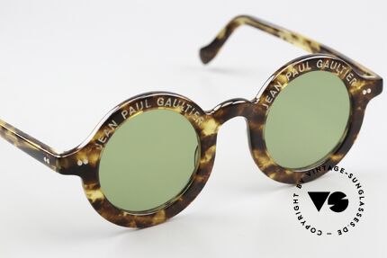 Jean Paul Gaultier 56-0071 Gaultier Schriftzug Auf Front, KEINE Retrobrille, sondern ein 35 Jahre altes ORIGINAL, Passend für Herren und Damen