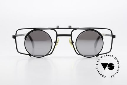 Alain Mikli 5667 / 011 Filmbrille Von Wim Wenders, gemacht für den Film 'Bis ans Ende der Welt' 1991, Passend für Herren