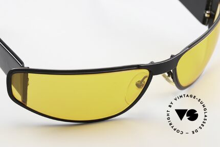Alain Mikli 3244 / 01149 Popmart Bono U2 Sonnenbrille, ungetragenes 90er Modell im Wrap-Around Design, Passend für Herren
