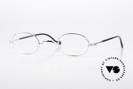 Lunor II A 08 Ovale Brille Azetat Bügeln Details