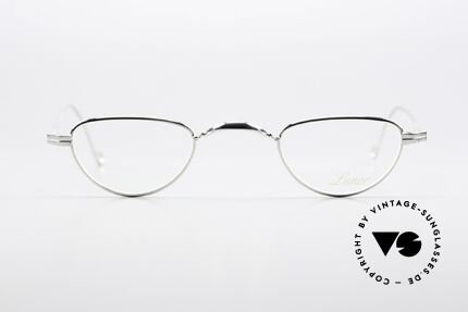 Lunor II 06 Lesebrille Platin 90er Unisex, Modell "06": die klassische Leseform; Größe 39/25, Passend für Herren und Damen