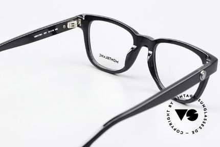 Montblanc MB0178O Vollrandbrille Eckig Schwarz, ungetragenes Exemplar mit original Montblanc Etui, Passend für Herren
