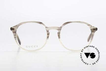 Gucci GG1004O Azetat Fassung Vollrand, edle Azetat-Front in braun-transluzid, unisex, Passend für Herren und Damen