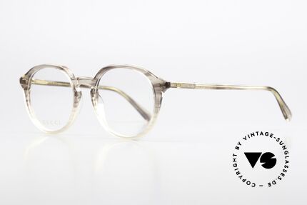 Gucci GG1004O Azetat Fassung Vollrand, zeitloses Brillendesign für Damen und Herren, Passend für Herren und Damen