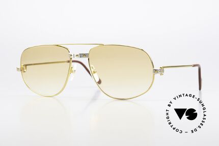 Cartier Romance Santos - L Luxus Sonnenbrille Echt 80er Details